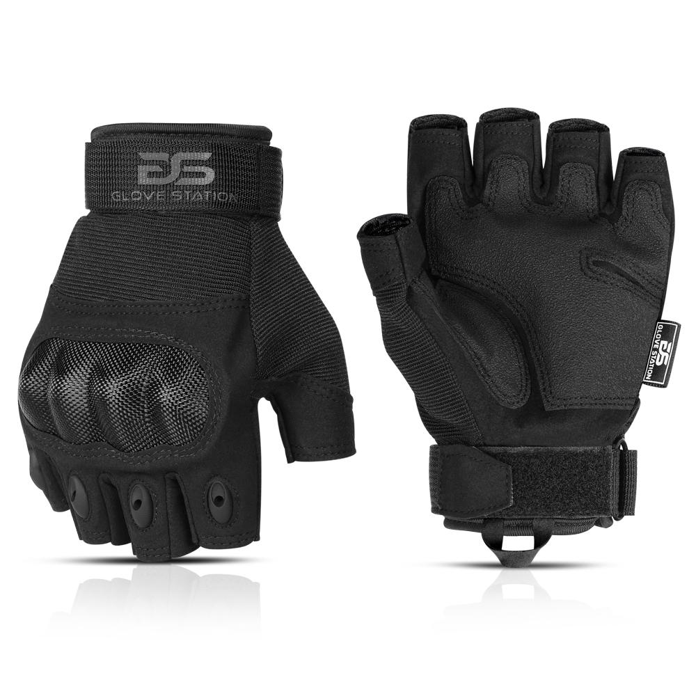 Glove Station Mitaines Combat Noir (L)