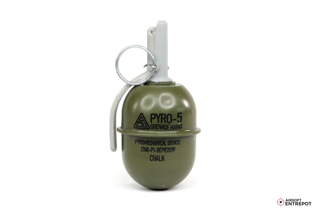 Pyrosoft Grenade RGD-5 Craie / Plâtre