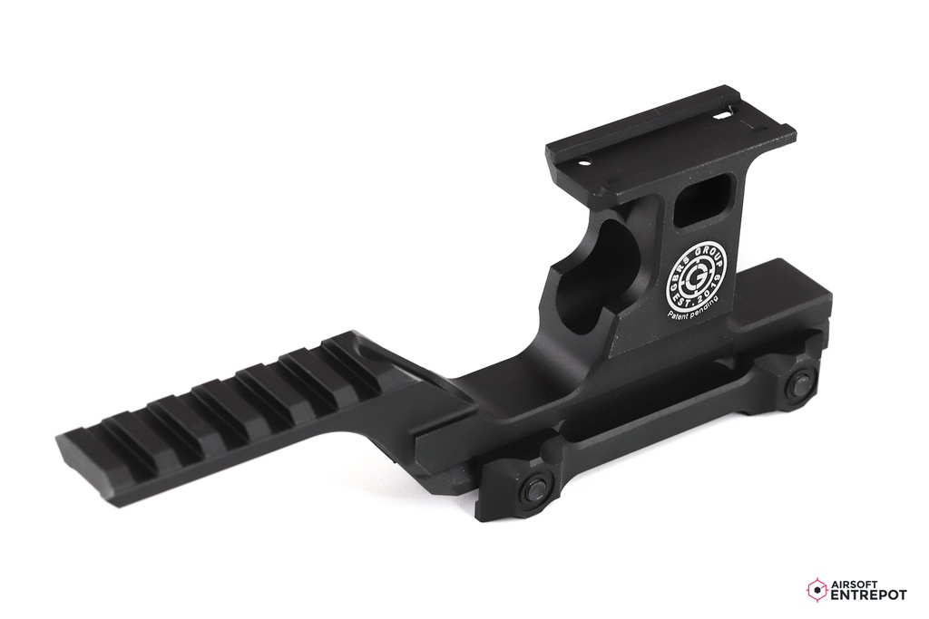 Réhausse Hydra V2 Aluminium Empreinte T1 (Noir)