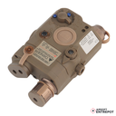 Wosport Boîtier LA-5 Lampe / Laser Rouge (Tan)
