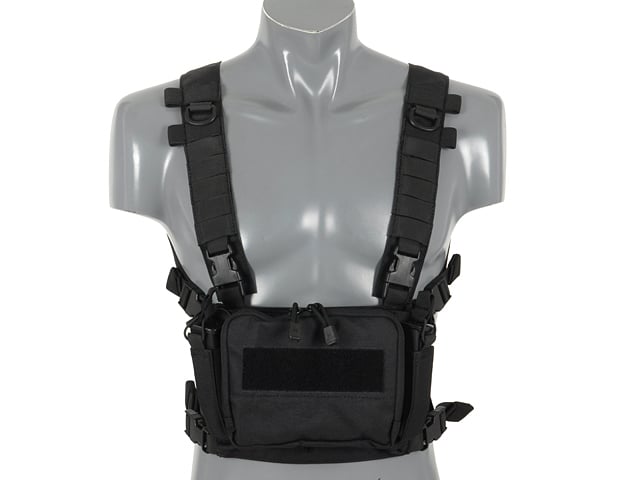 8Fields Chest Rig Multi Mission Compact (Noir)