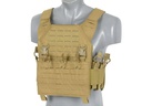 8Fields Porte-Plaques Recon Buckle Up Avec Poche AR15/AK (Coyote)