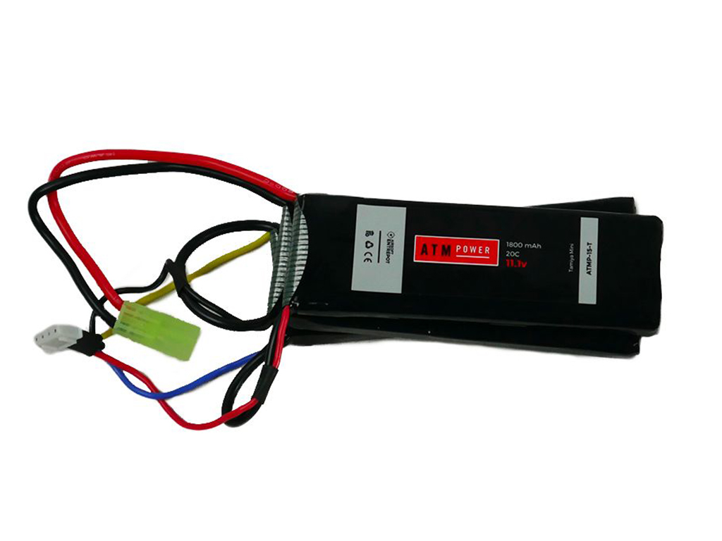 ATM Power Batterie LiPo 11,1V 1800mAh 20C Butterfly (Tamiya Mini)