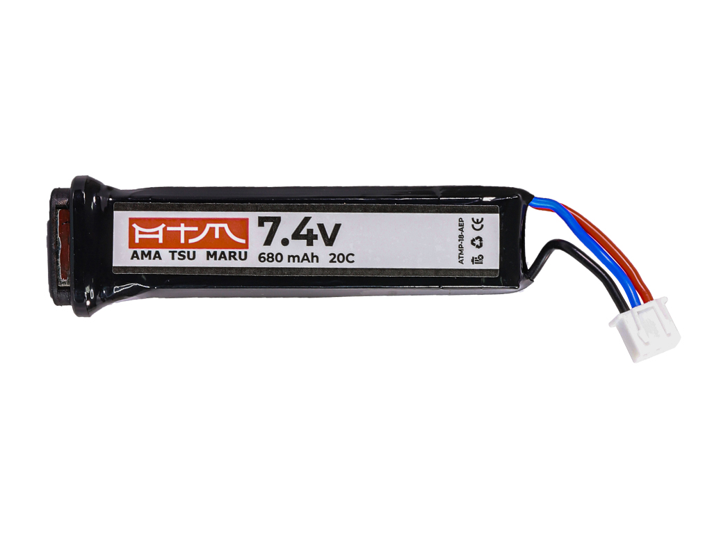ATM Power Batterie LiPo 7,4V 680mAh AEP