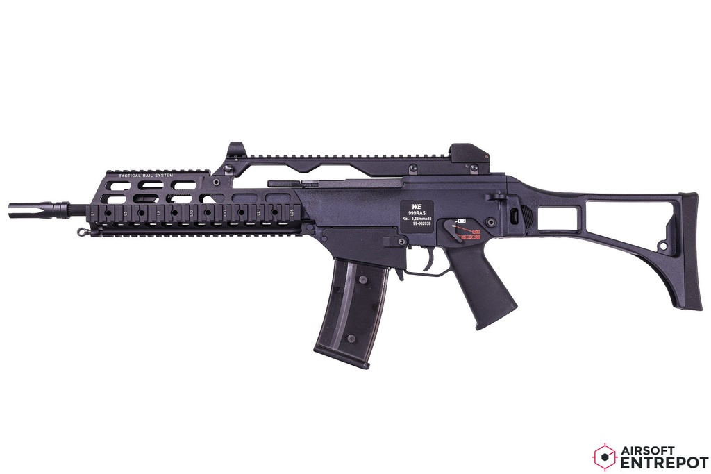 WE G36 RAS 999 GBBR (Noir)
