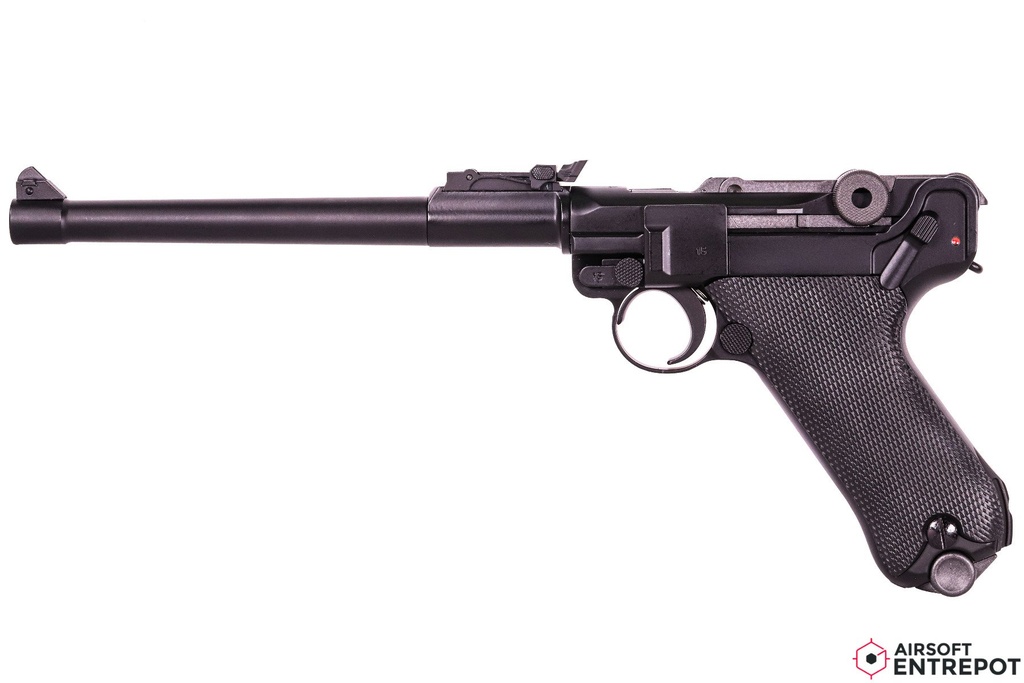 WE P08 Luger 8' GBB (Noir)