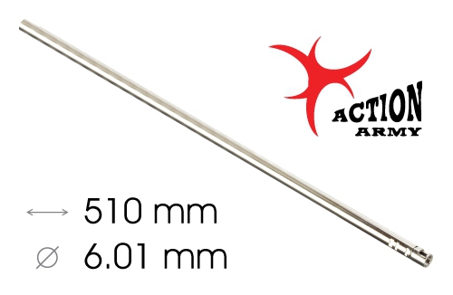 AAC Canon De Précision AEG/GBBR WE 6,01mm x 510mm