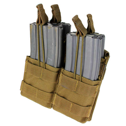 Condor Porte Chargeur M4 Stacker Open Top Double (Coyote)