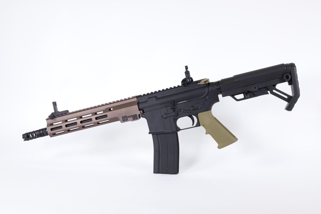 Golden Eagle Geissele MK16 SMR 9.5" GBBR (Tan)