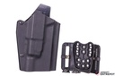 Wo Sport Holster Kydex Type Glock + Lampe X300 (Noir)